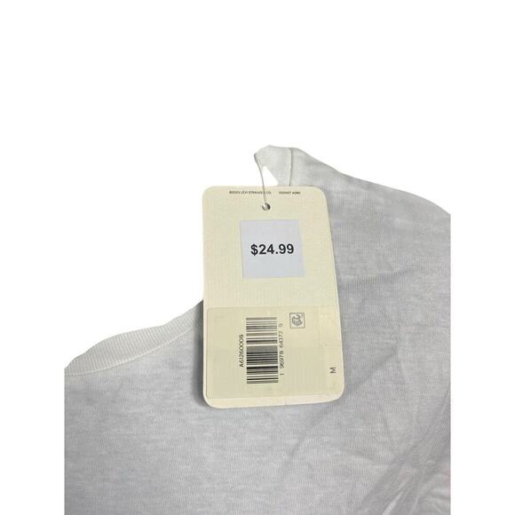 Levis T Shirt Size M Floral Spell Out Womens NEW Country Graphic Daisy Flowers - Picture 7 of 13